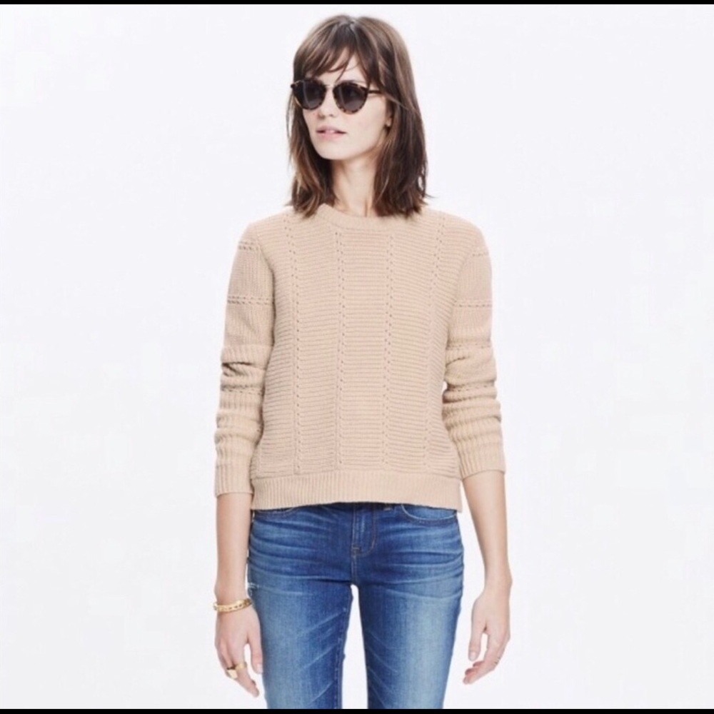Madewell Knitted Crew neck sweater